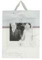 personalized wedding frame-blue
