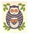 owl swedish dishcloth
