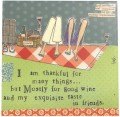 good wine exquisite taste napkins