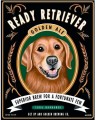 golden retriever retro art print