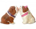 bulldog salt & pepper shakers