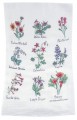 wildflowers flour sack towel